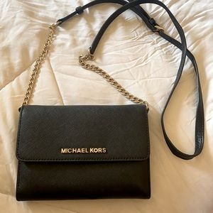 Michael Kors leather cross body bag